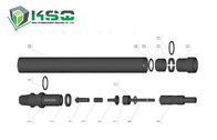 Tungsten Carbide Rock Drilling Tools Drill Rod / Spare Parts for Mining